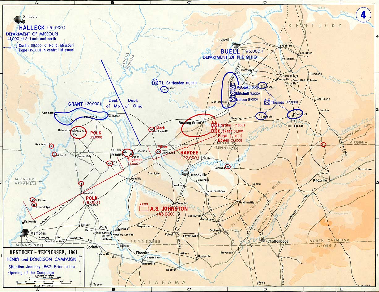 henry/donelson map